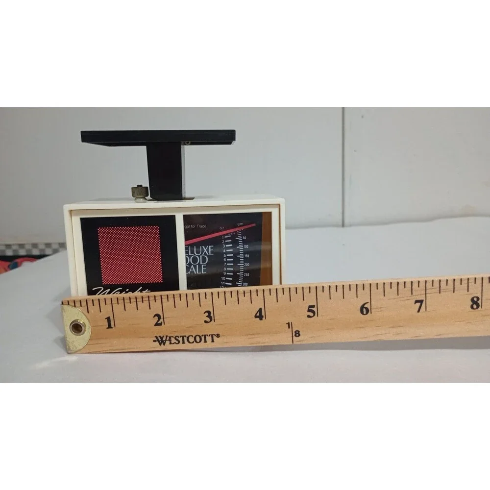 Vintage Weight Watchers Official Deluxe Food Measurement Scale Kitchen